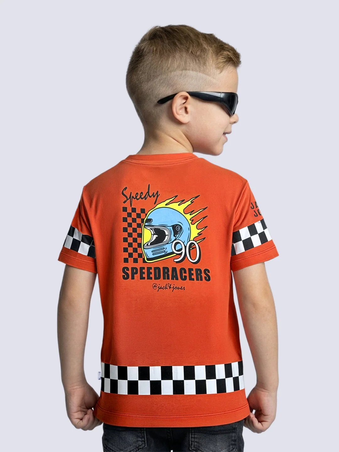 Boys Motorsport Inspired Oversized T-shirt