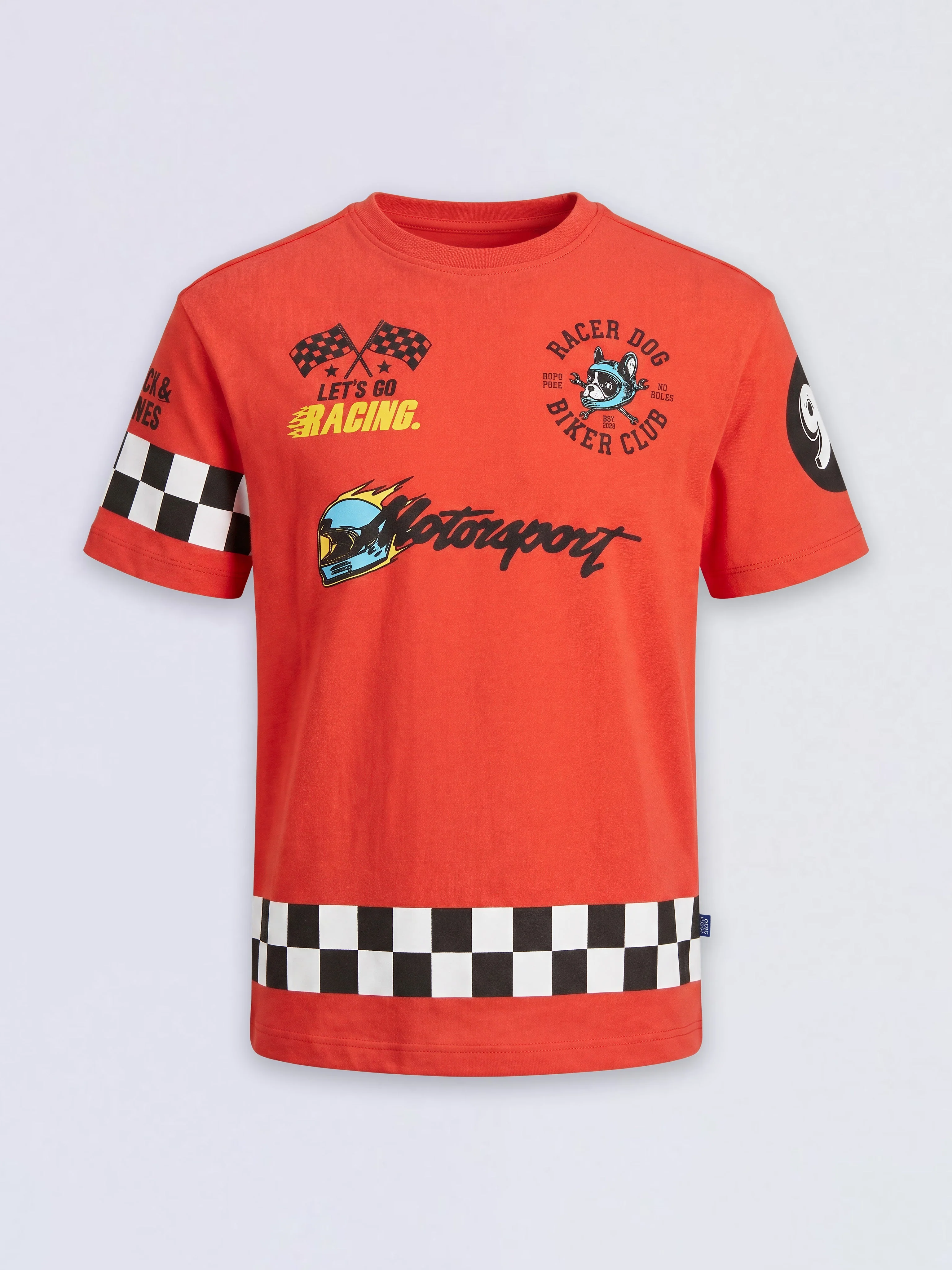 Boys Motorsport Inspired Oversized T-shirt - Image 2