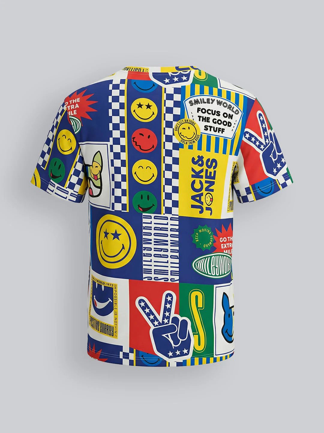 Boys Smiley World Oversized T-Shirt - Image 3