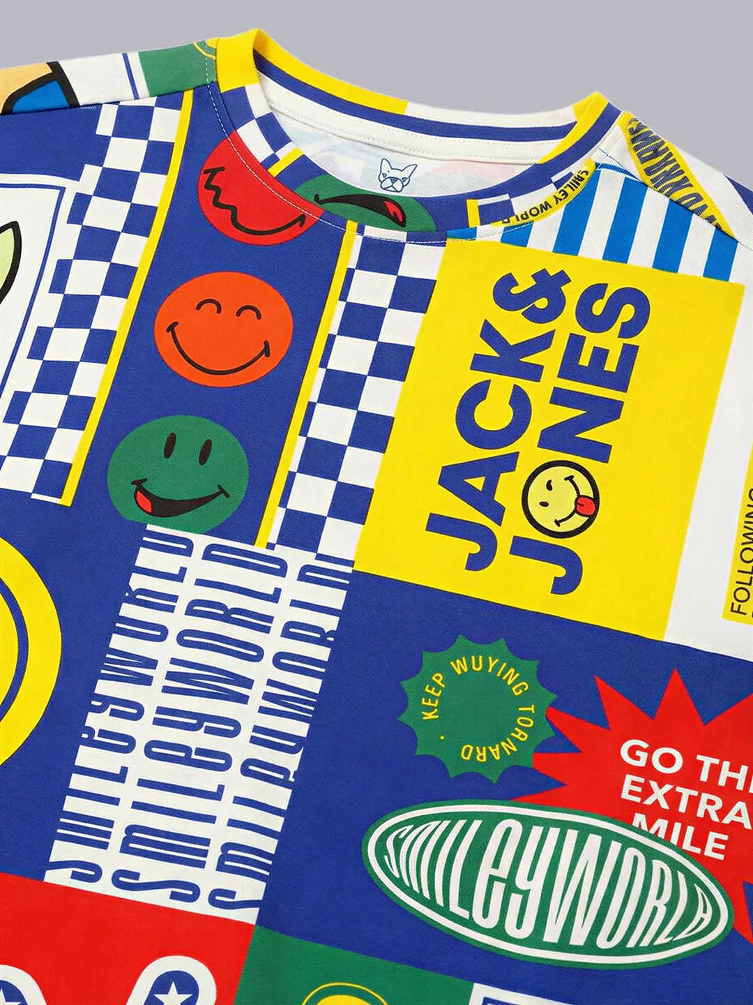 Boys Smiley World Oversized T-Shirt - Image 4