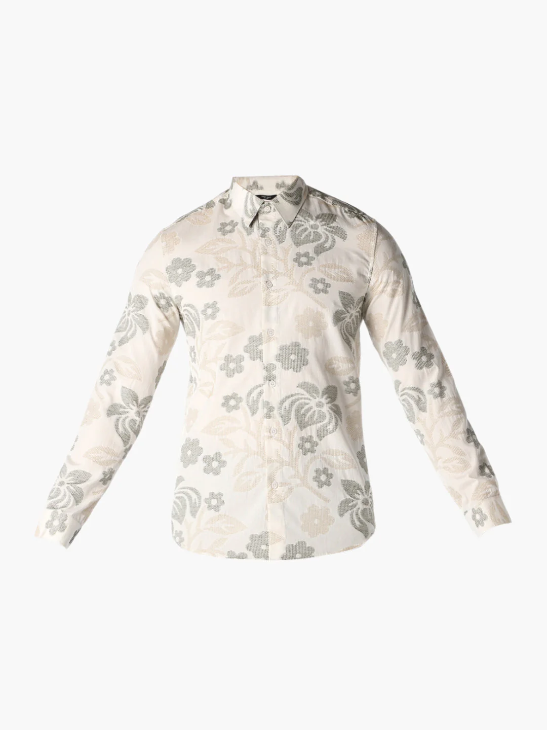 Floral Print Slim Fit Shirt - Image 7