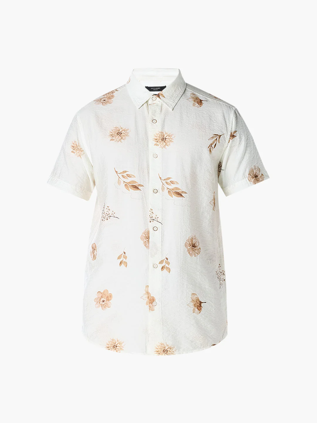 Off-White Floral Comfort Fit Shirt - Image 7