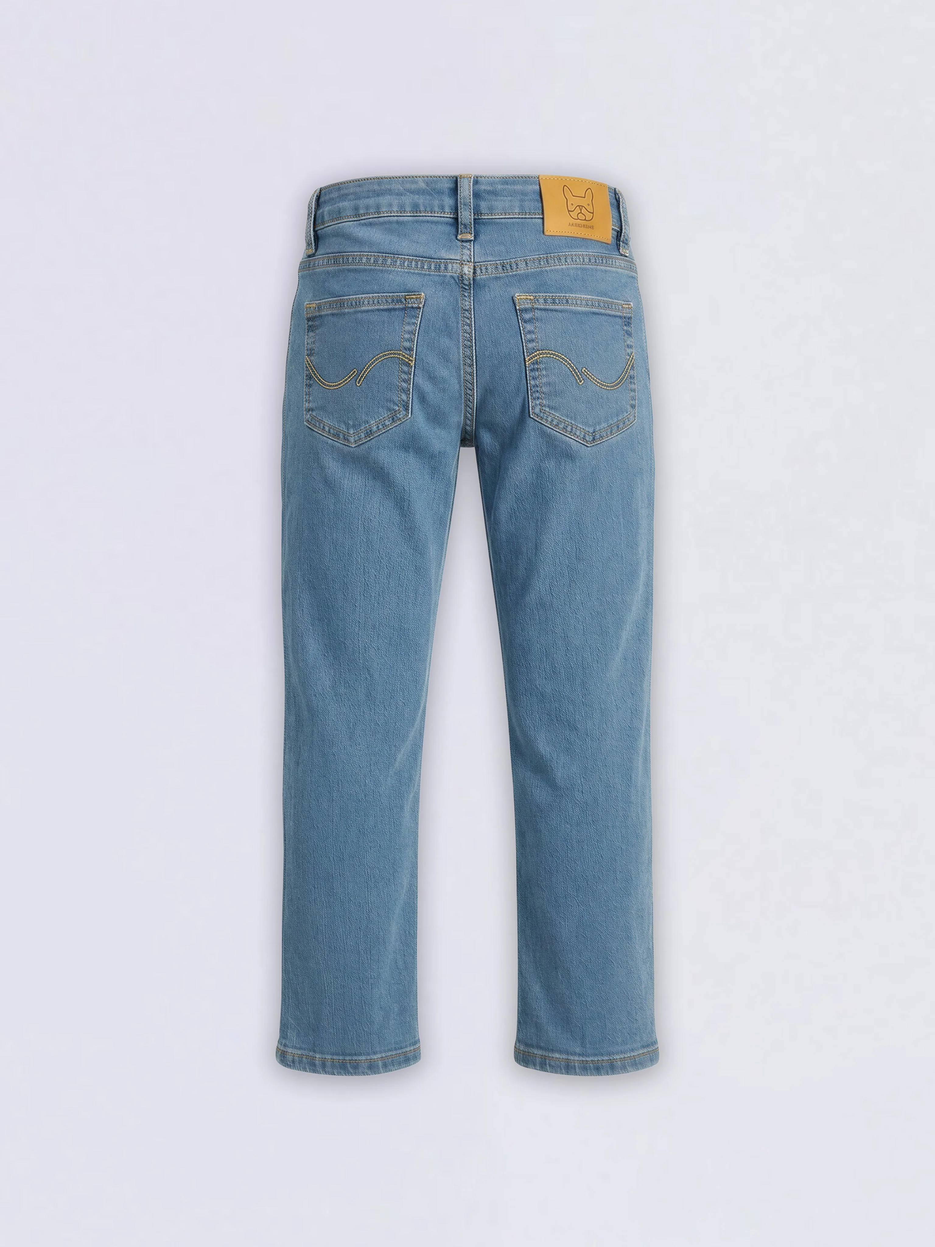 Boys Blue Clark Regular Fit Jeans - Image 3