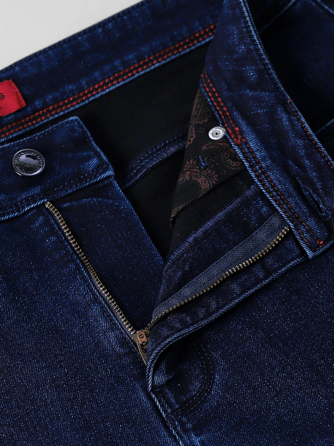Dark Blue Scott Regular Fit Jeans - Image 5