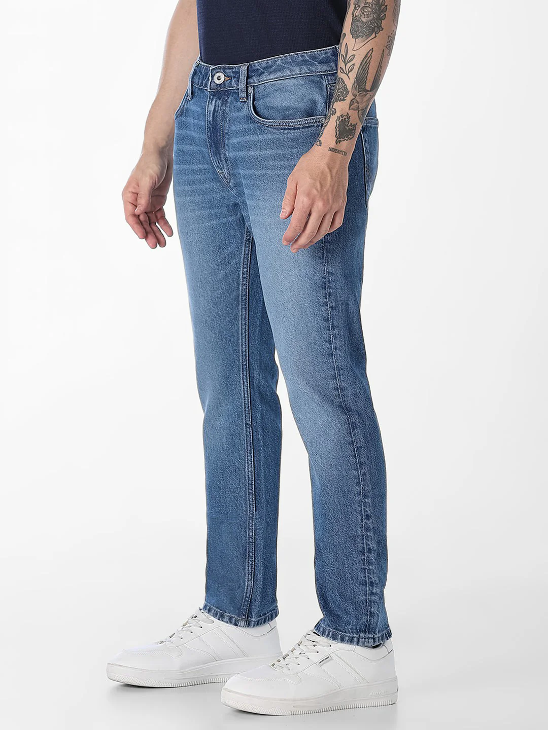 Light Blue Tim Anti Fit Jeans - Image 2
