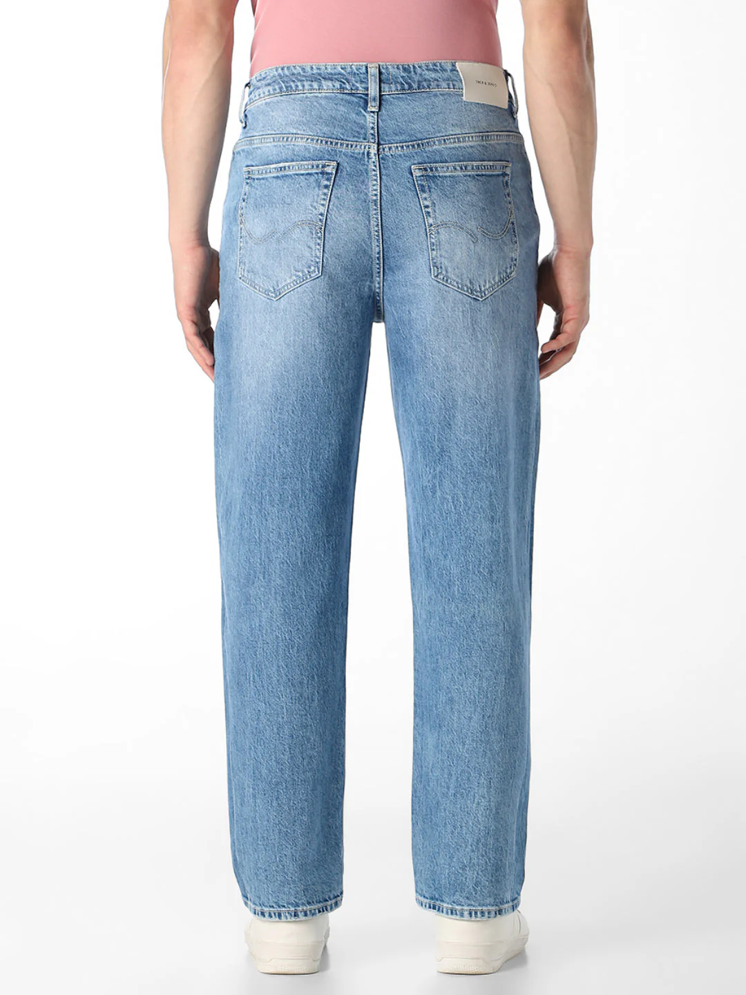 Light Blue Eddie Loose Fit Jeans - Image 2