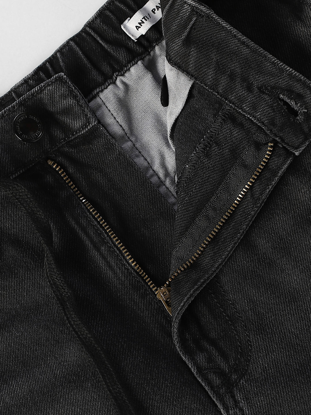 Black 5 Pocket Paul Anti Fit Jeans - Image 5