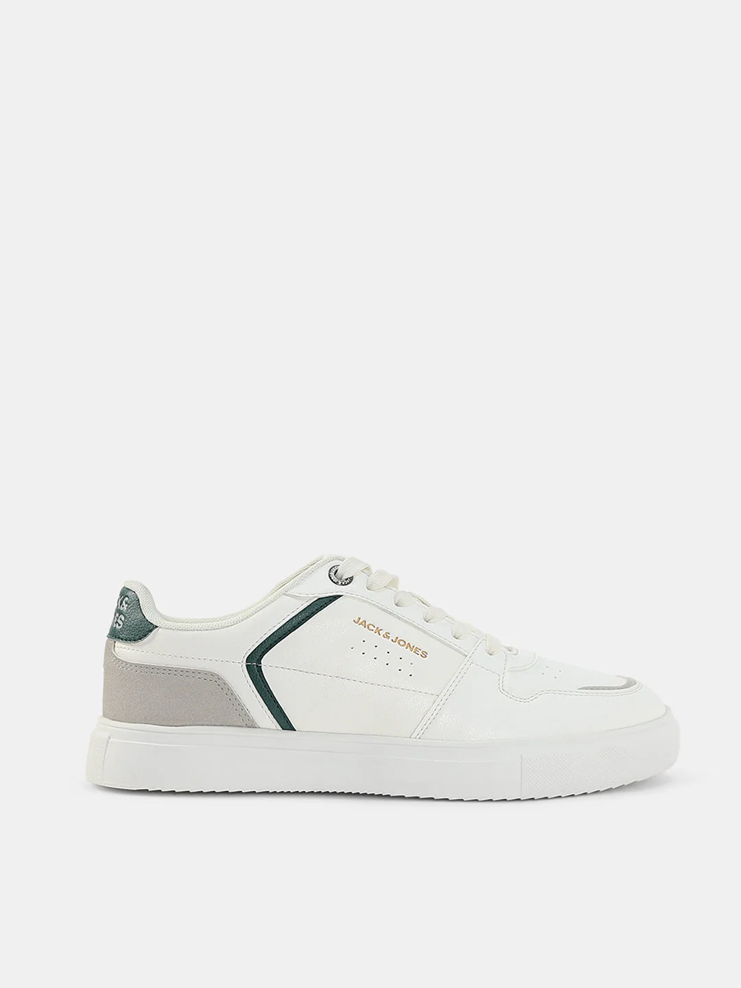 PU Lace-Up Sneakers - Image 2