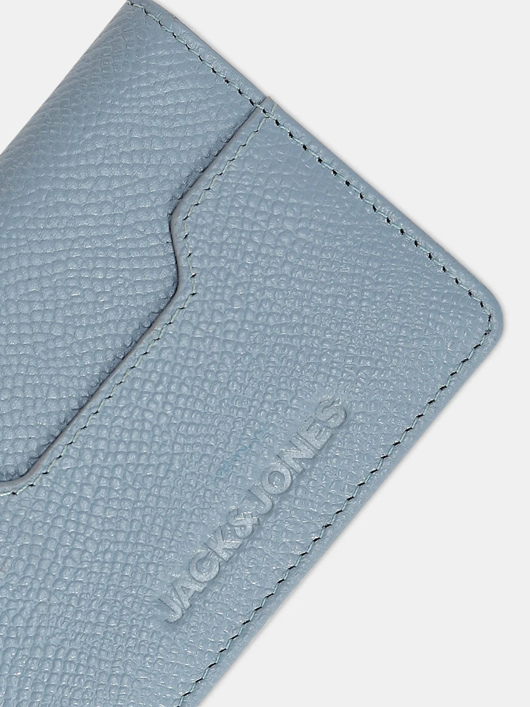 Blue Premium Leather Card Holder - Image 4