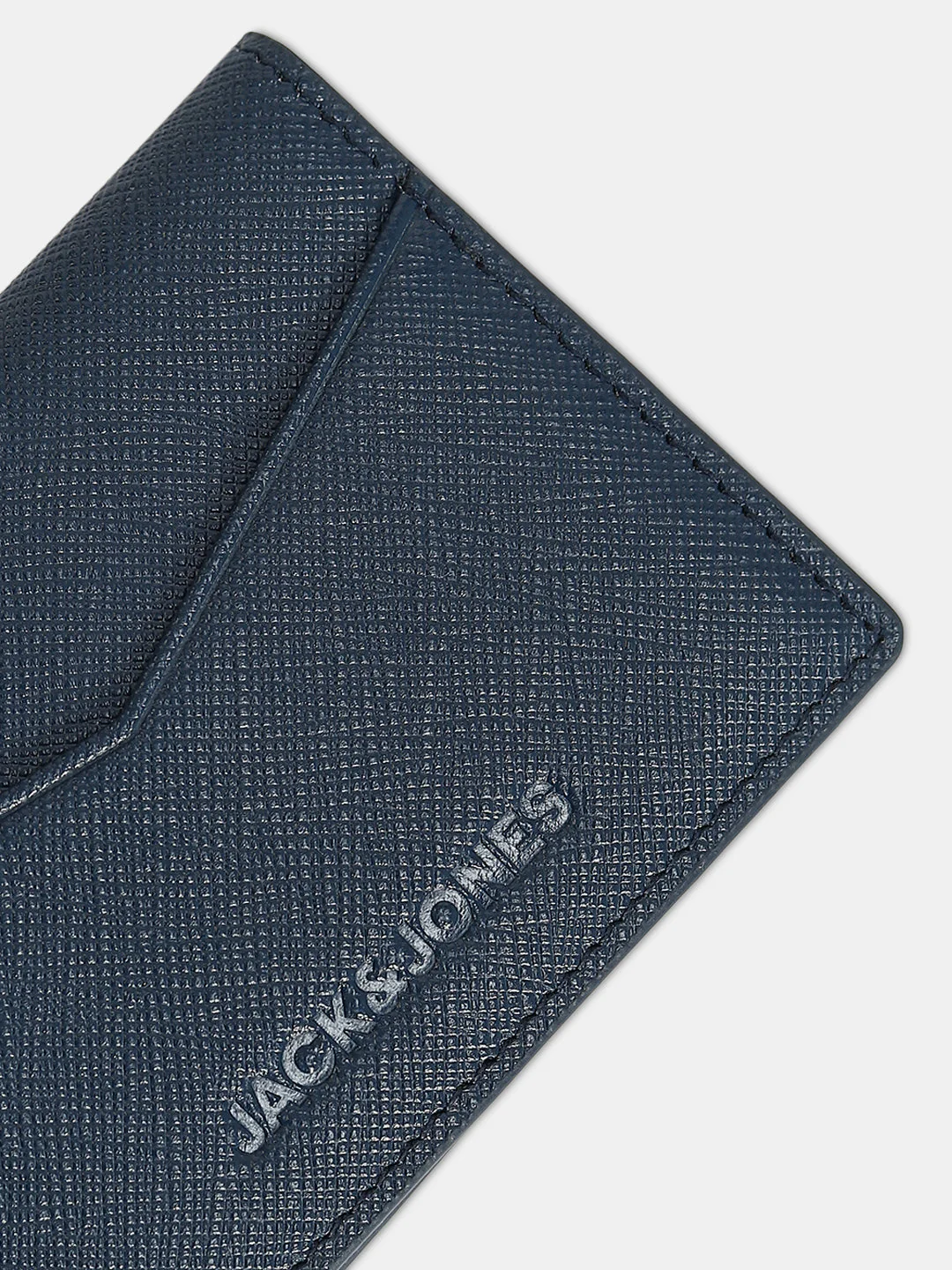 Dark Blue Premium Leather Card Holder - Image 4