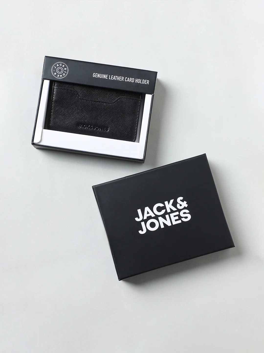 Black Leather Card Holder - Image 7