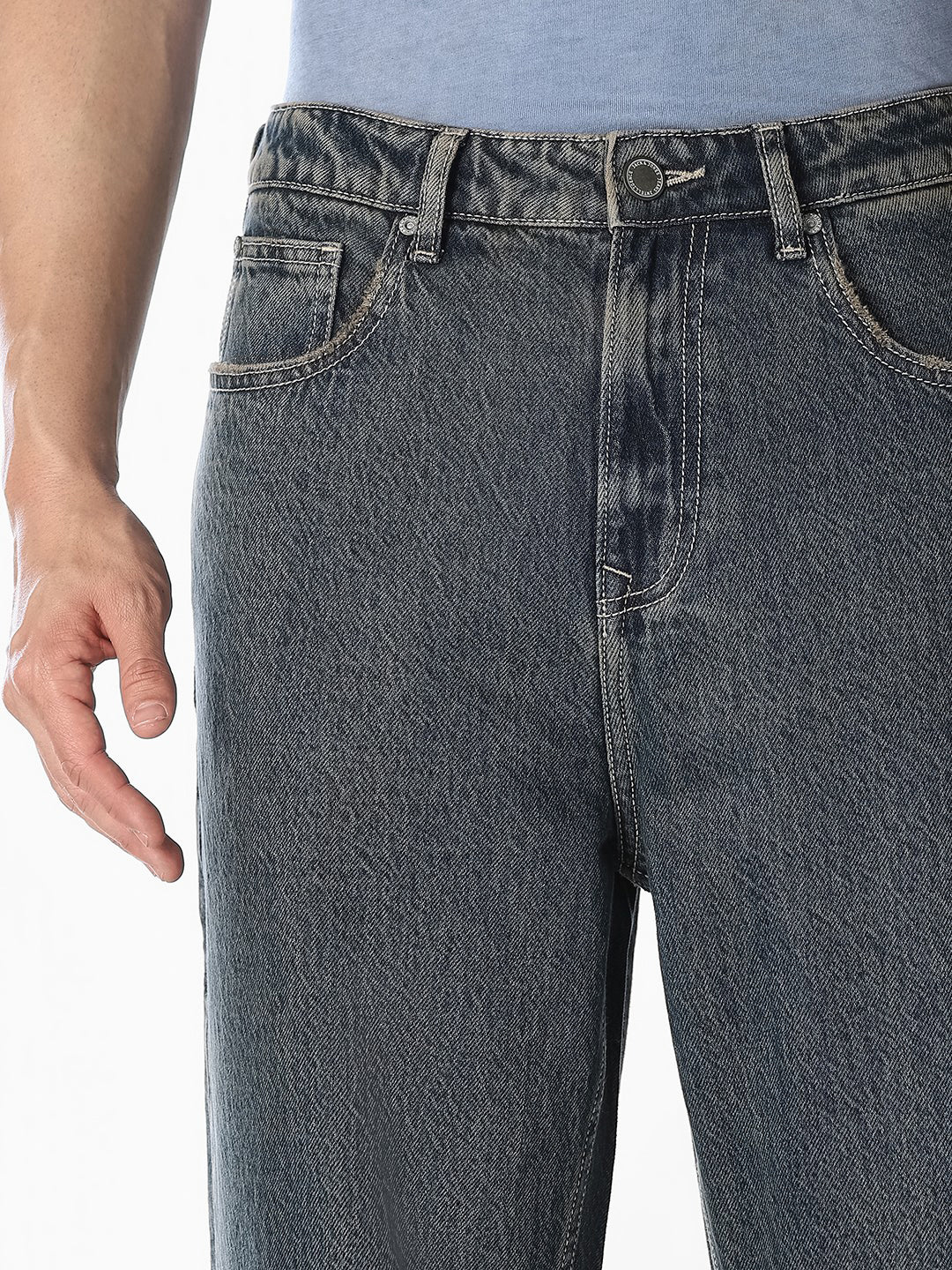 5 Pocket Dario Loose Fit Jeans - Image 4