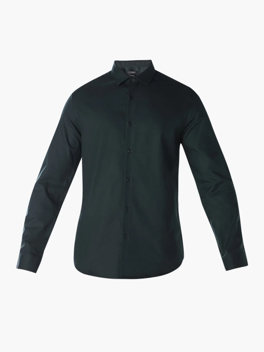 Dark Green Slim Fit Formal Shirt - Image 7