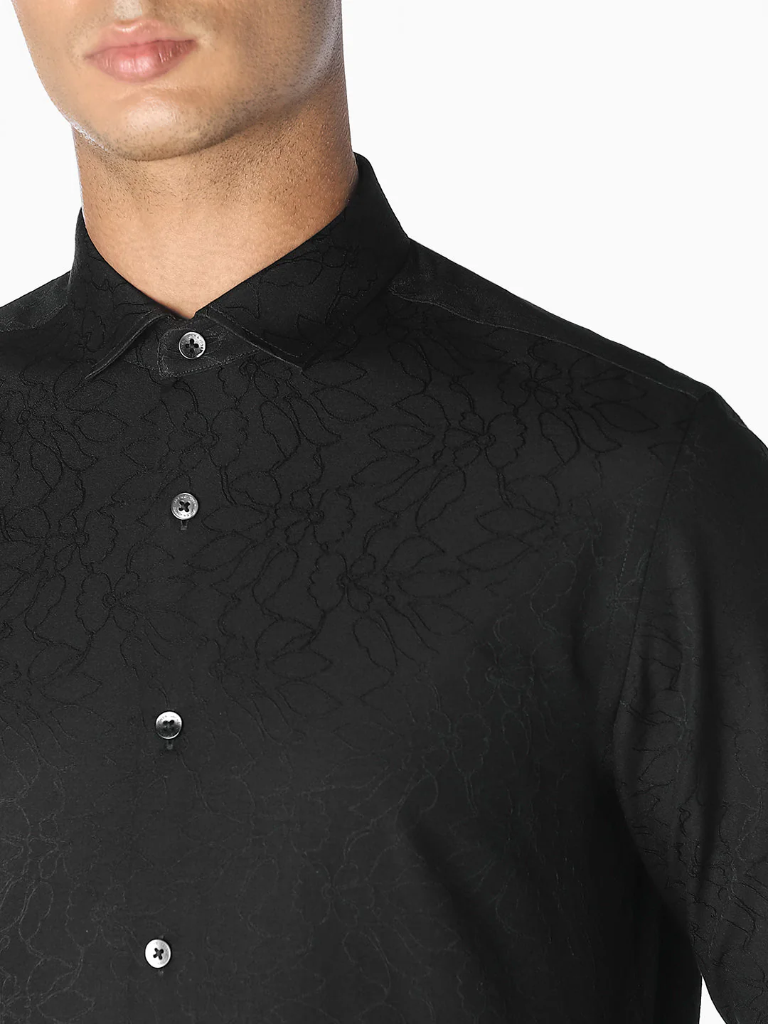 Dobby Textured Formal Shirt - Image 5