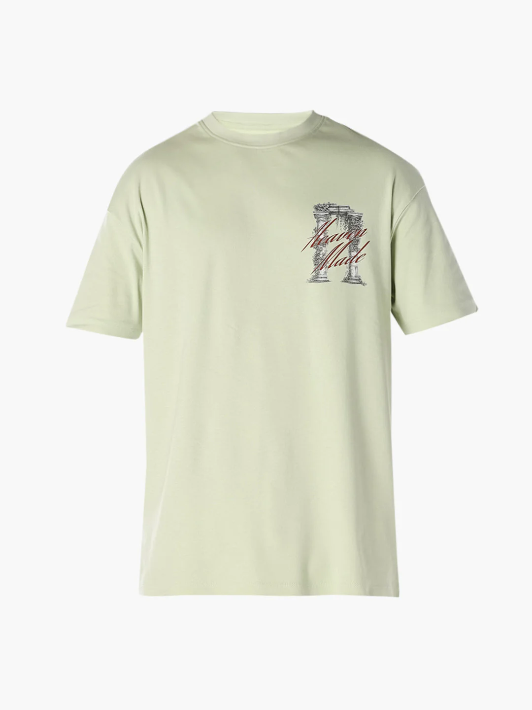 Sage Green Graphic Oversized T-Shirt - Image 7