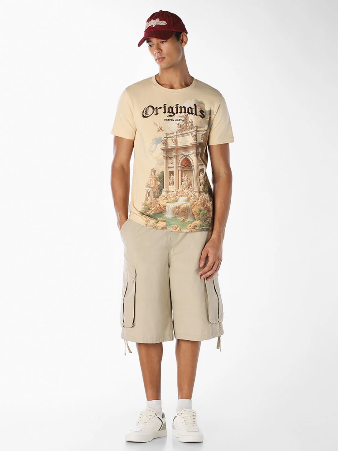 Cotton Printed Crew Neck T-shirt - Image 6