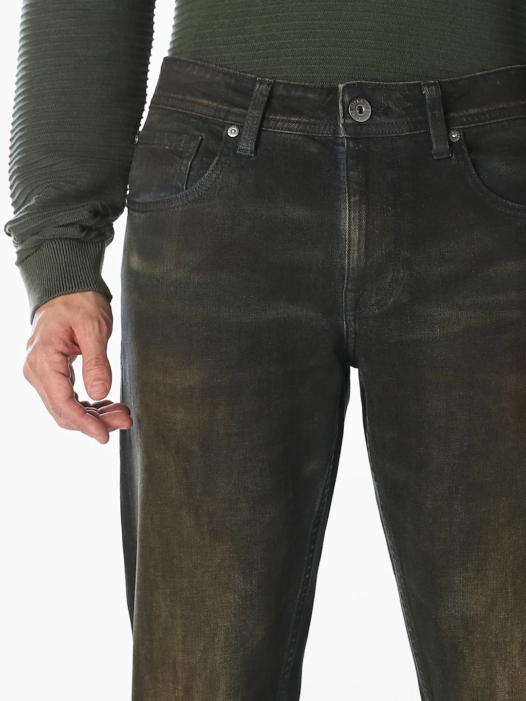 Washed Glenn Slim Fit Jeans - Image 4