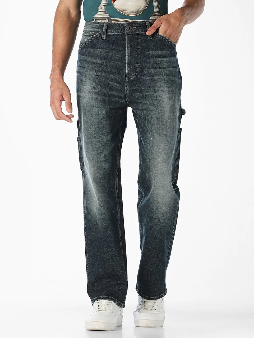 Dark Wash DARIO Loose Fit Jeans