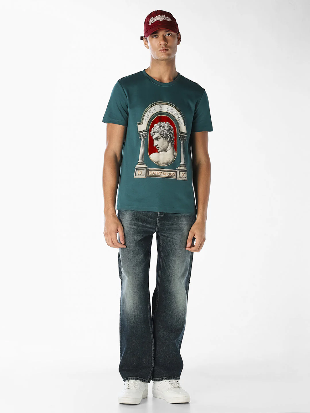 Dark Wash DARIO Loose Fit Jeans - Image 6