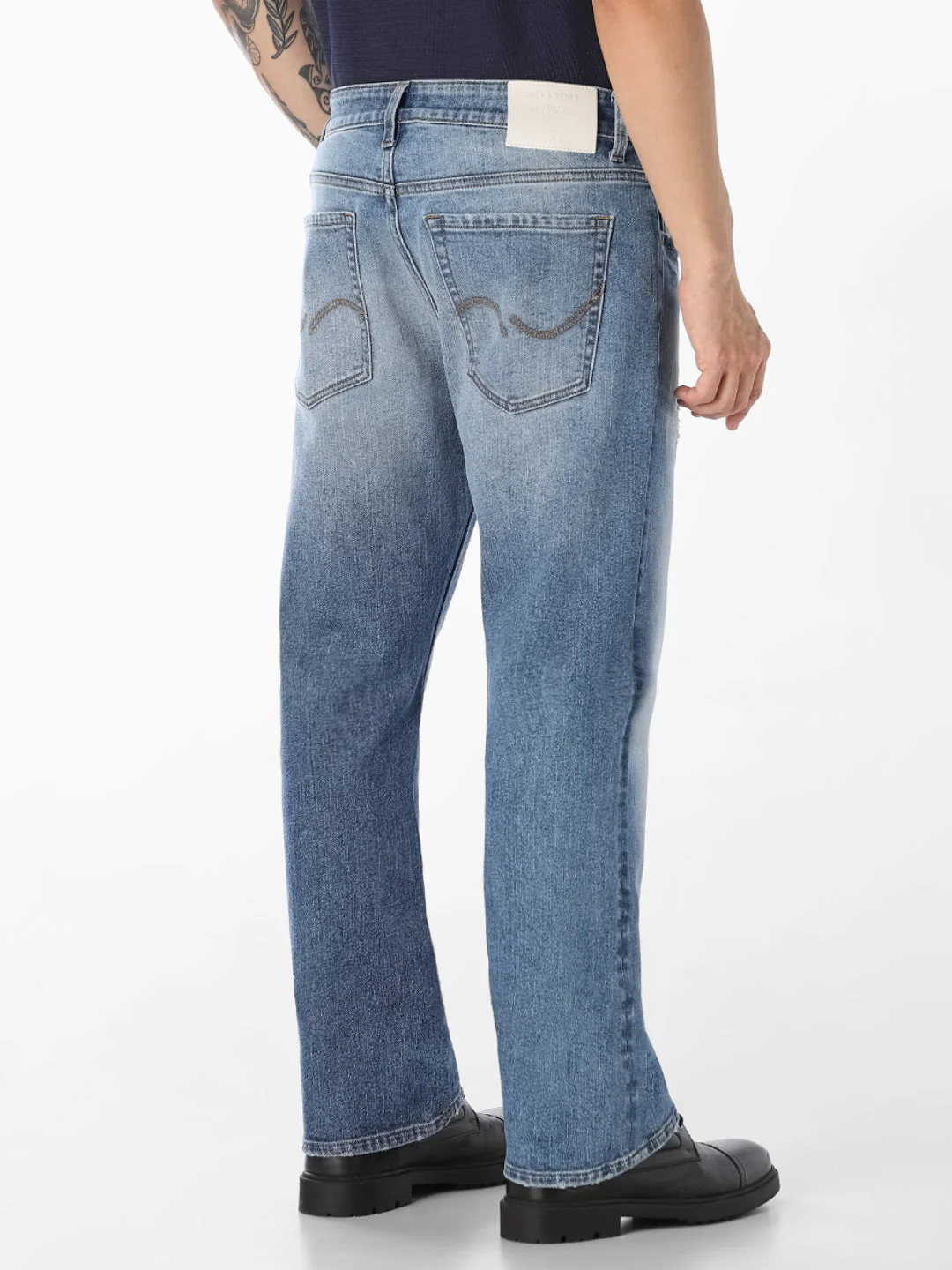 Light Wash Cliff Bootcut Jeans - Image 3