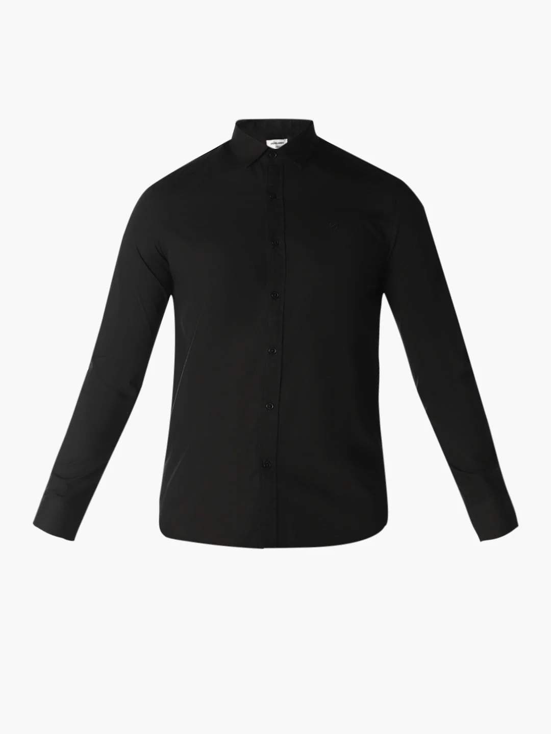 Black Slim Fit Formal Shirt - Image 7