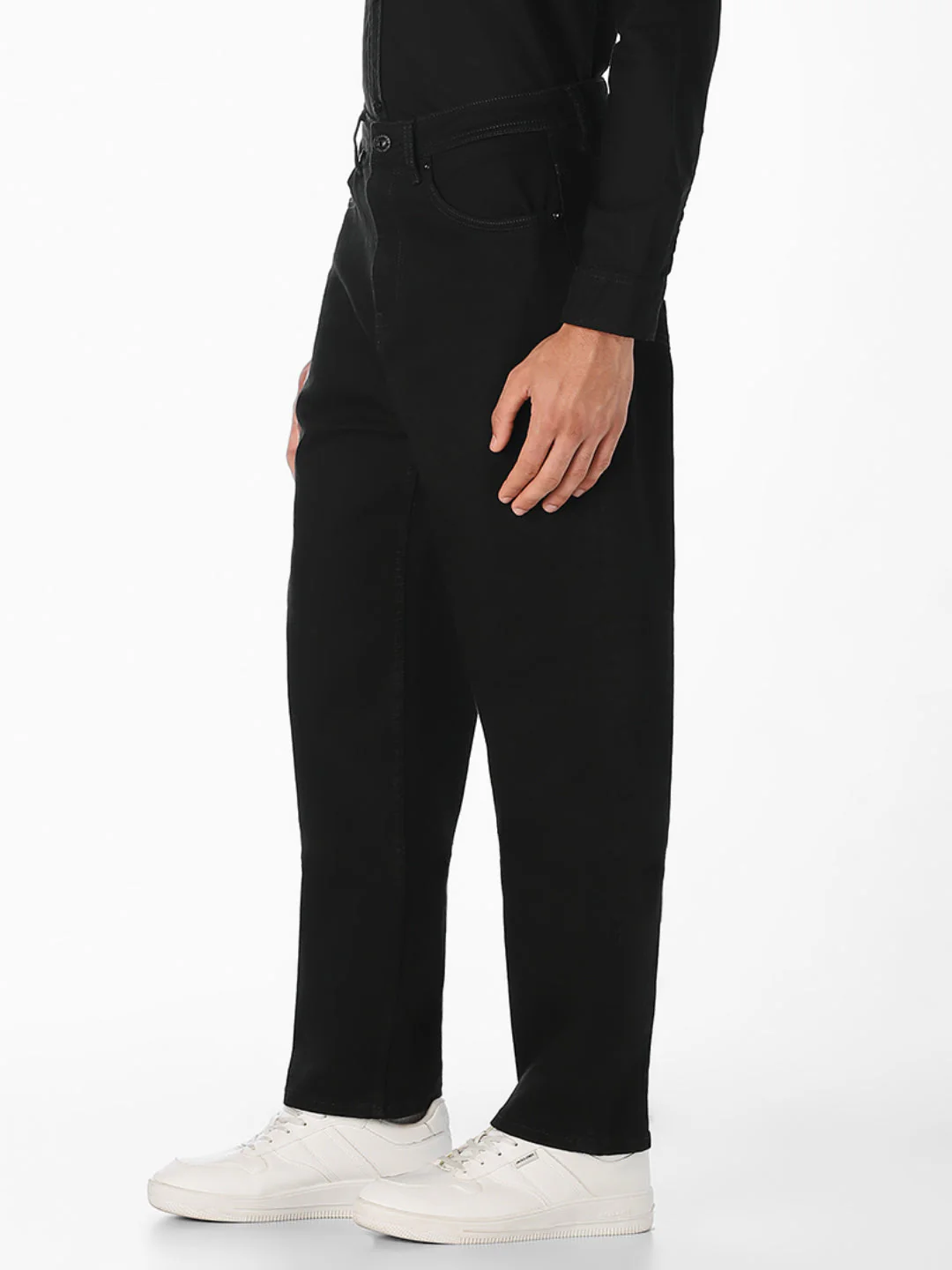 Black Dario Loose Fit Jeans - Image 3