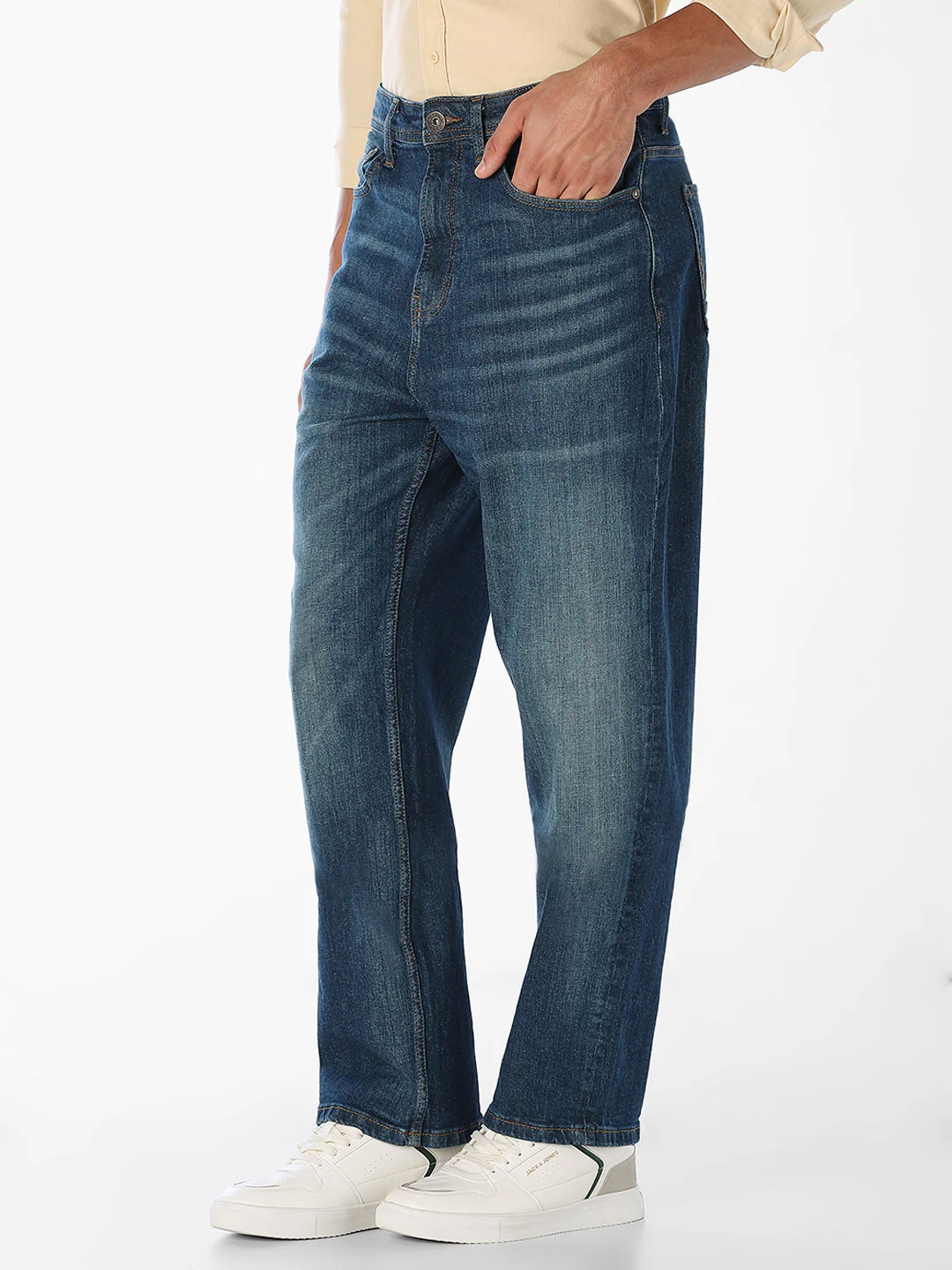 Blue Dario Loose Fit Jeans - Image 2