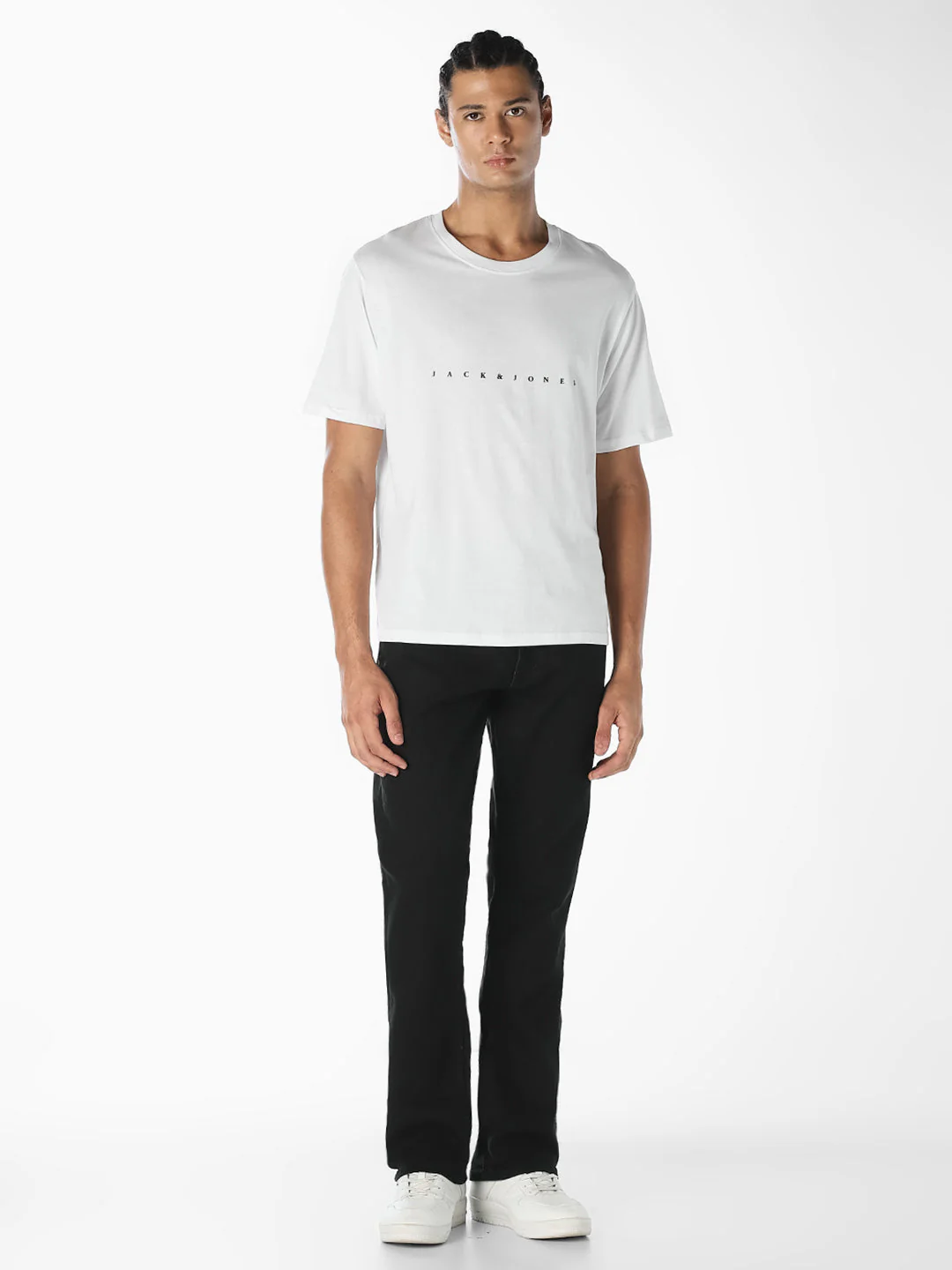 Black Low Rise Clark Regular Fit Jeans - Image 6