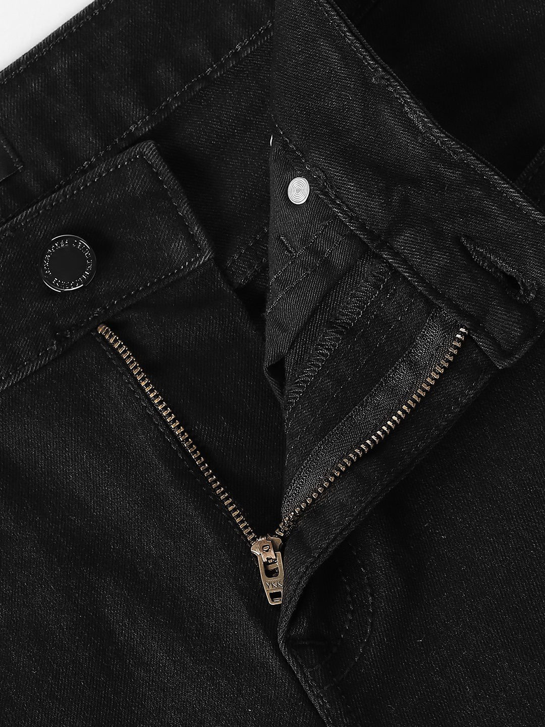 Black 5 pocket Slim Fit Jeans - Image 5