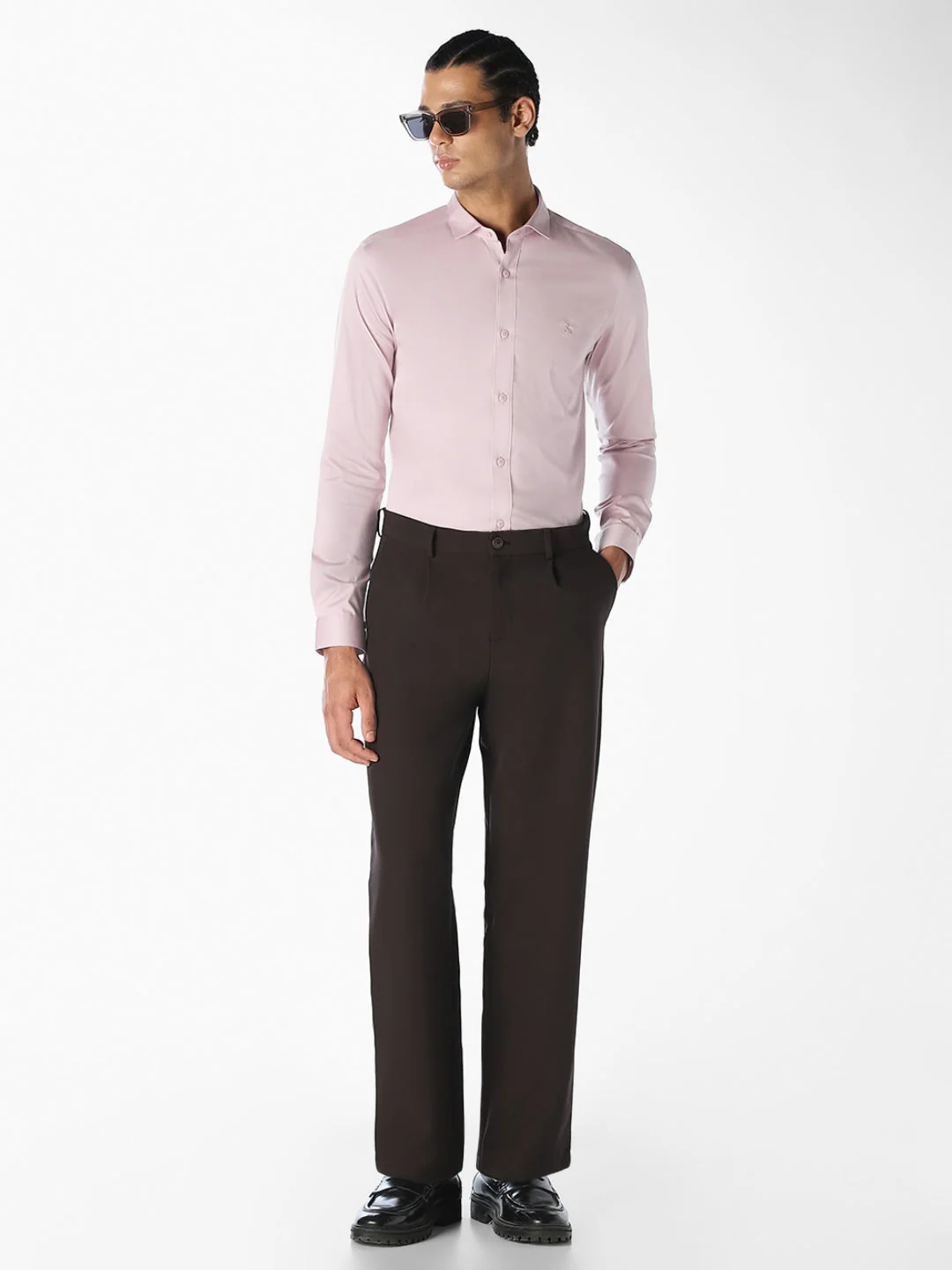Pink Formal Full Sleeves Shirt - Image 6