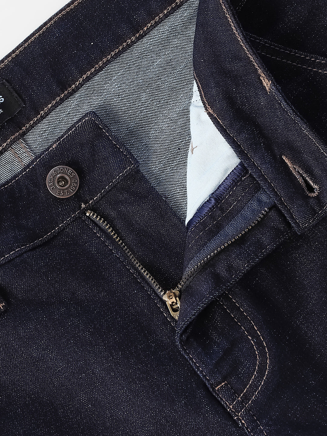 Dark Blue Clark Regular Fit Jeans - Image 5