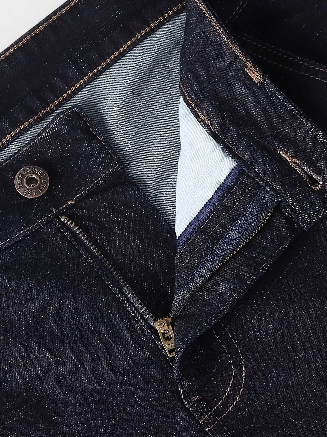 Dark Blue Glenn Slim Fit Jeans - Image 5