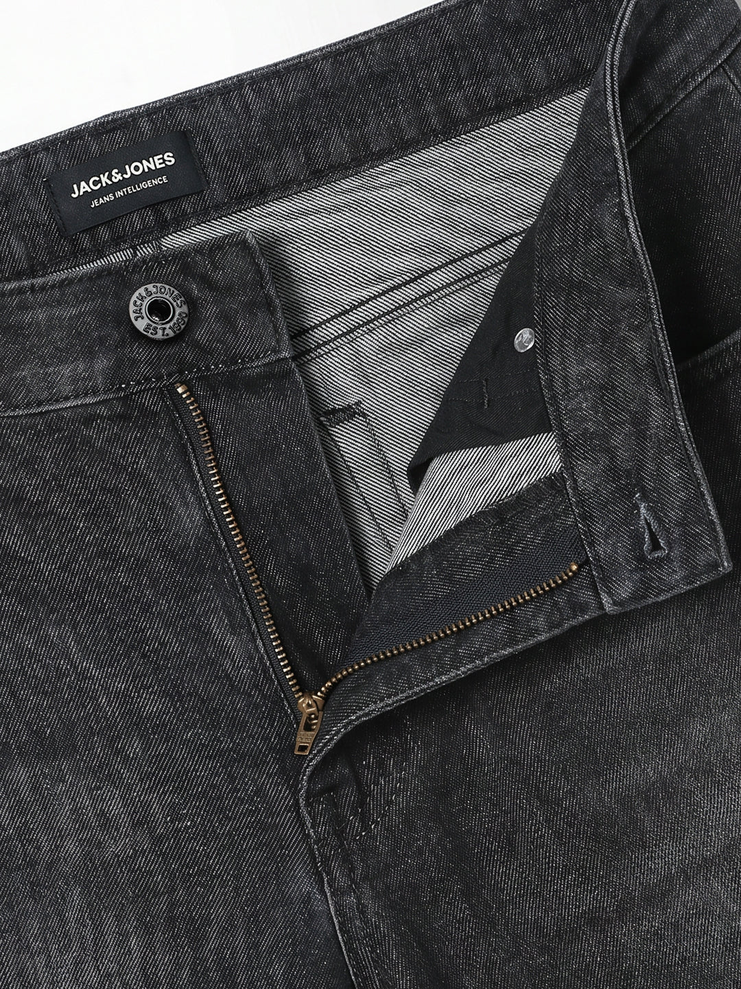 Grey Washed Clark Regular Fit Jeans - Image 5