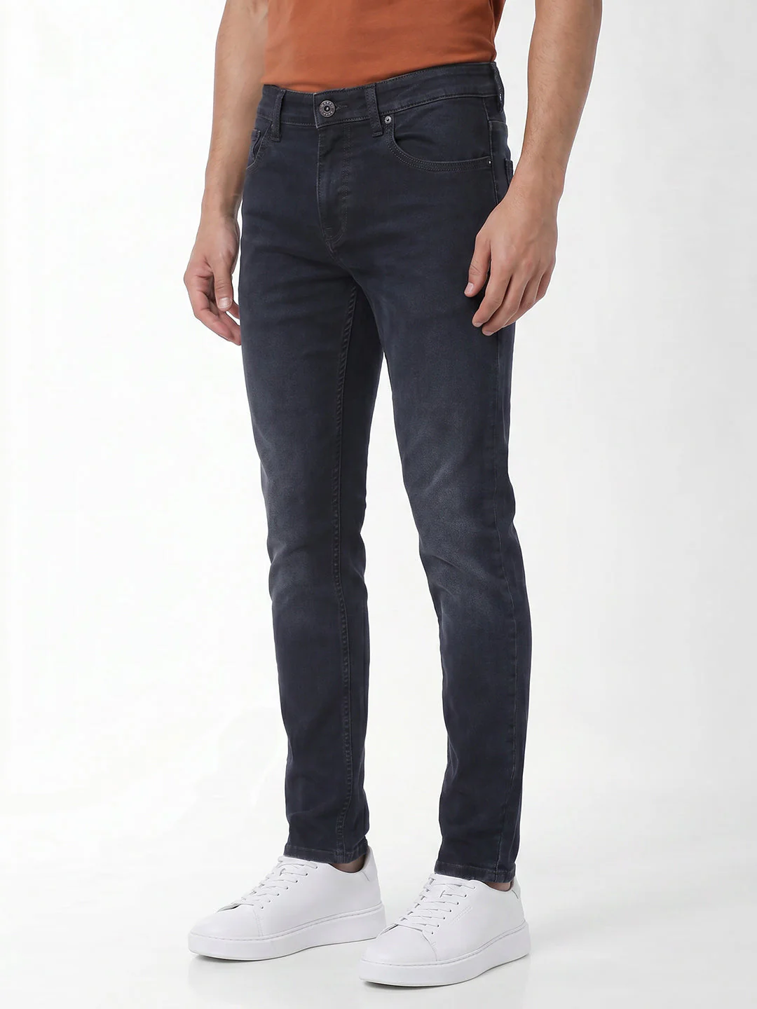 Dark Blue Glenn Slim Fit Jeans - Image 2