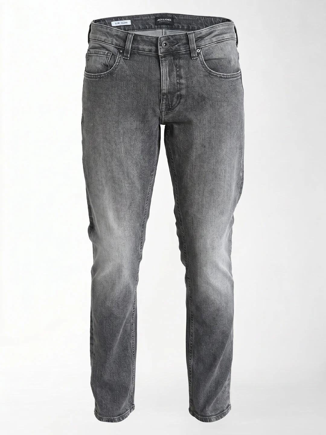 Grey Washed Glenn Slim Fit Jeans - Image 7
