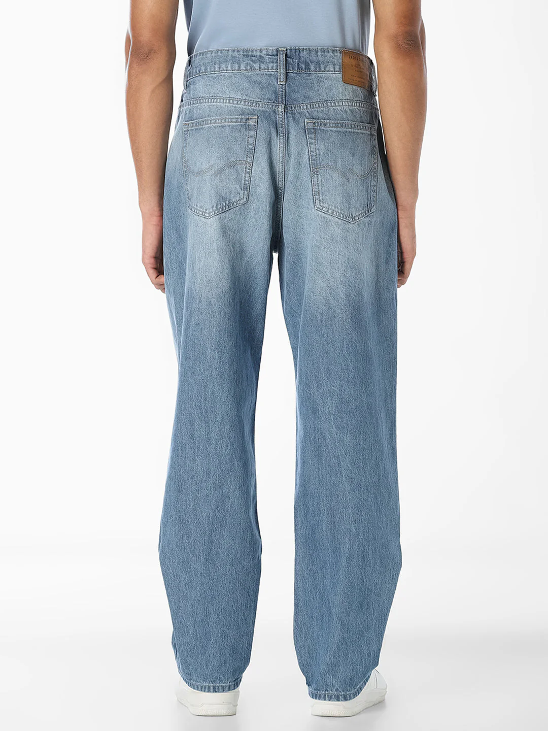 Light Blue Dario Loose Fit Jeans - Image 3