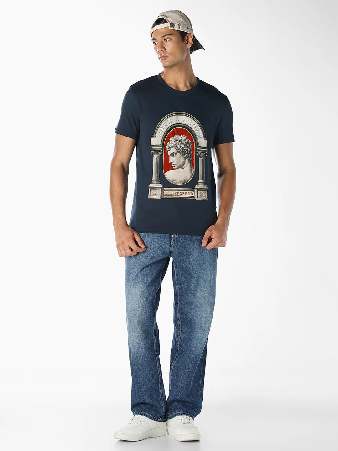 Blue Dario Loose Fit Jeans - Image 6