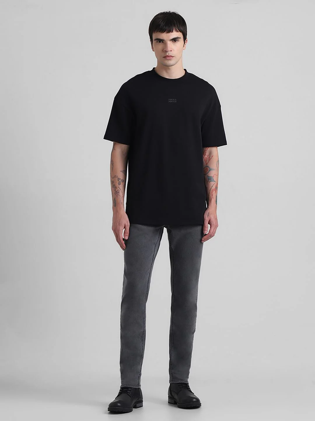 Tenovia Black Knitted Oversized T-shirt (Copy) - Image 6